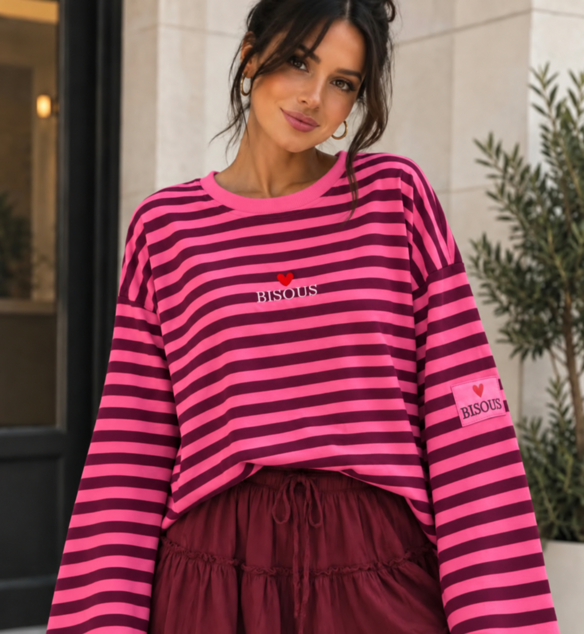 Stripe Sweatshirt