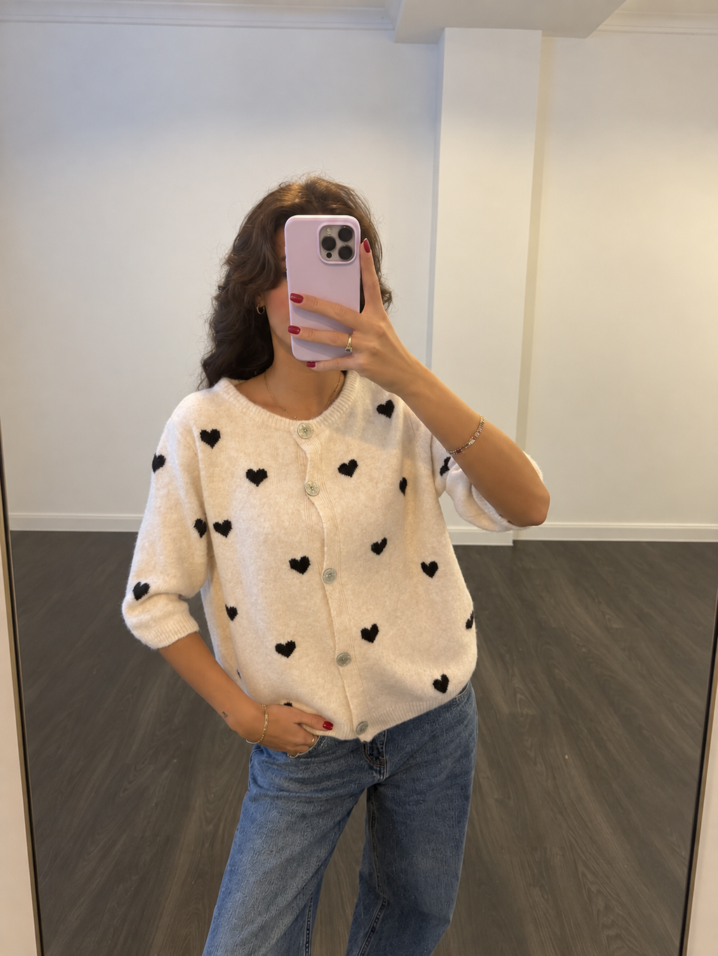 Heart Cardigan