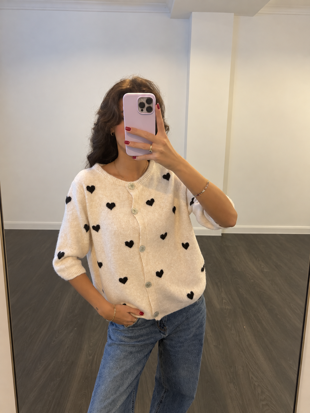 Heart Cardigan