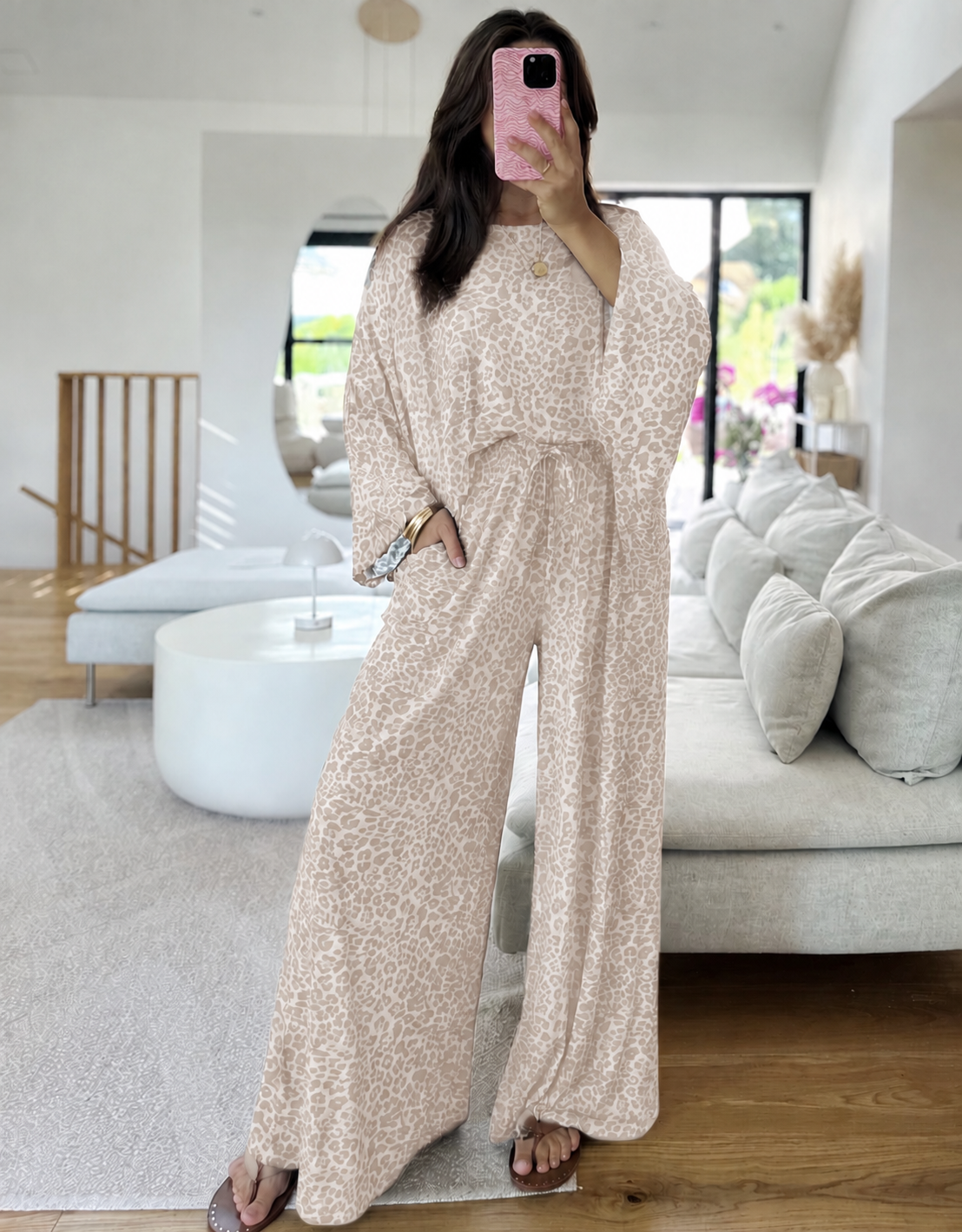 Leo pants beige