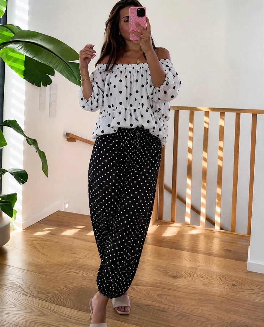 Dot Ballon pants