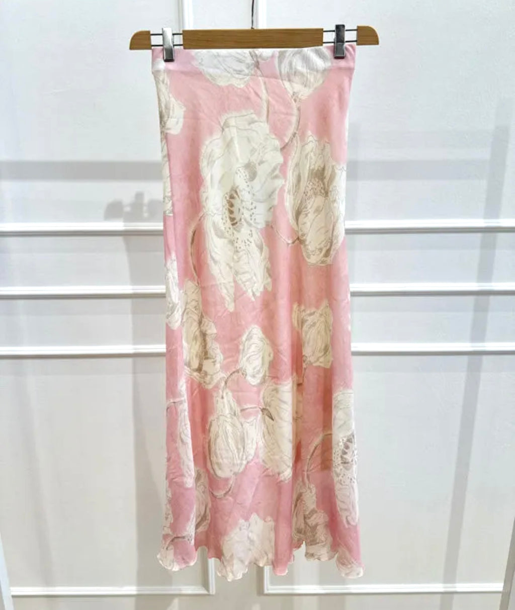 Floral Midi Skirt