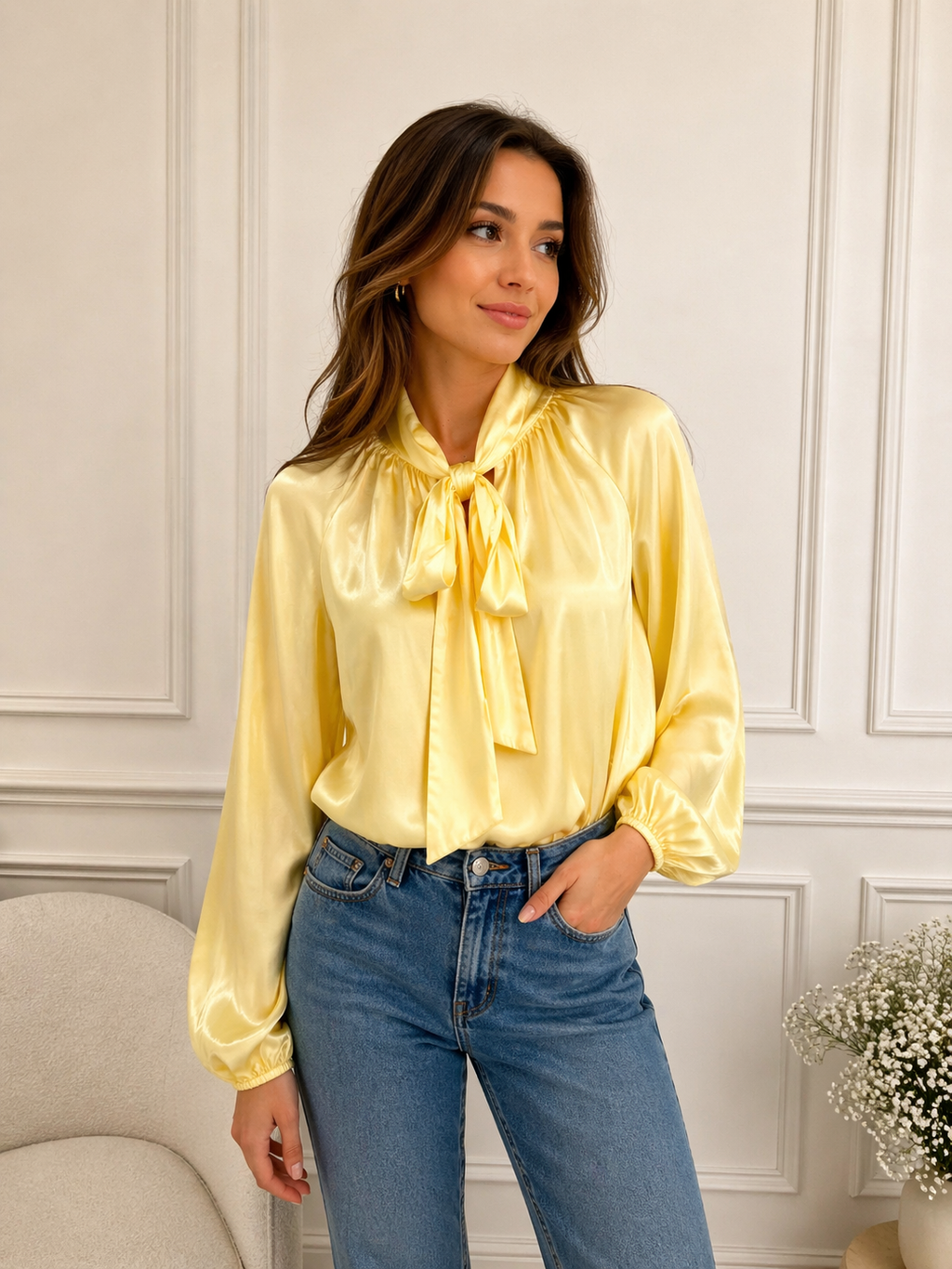 Satin Blouse