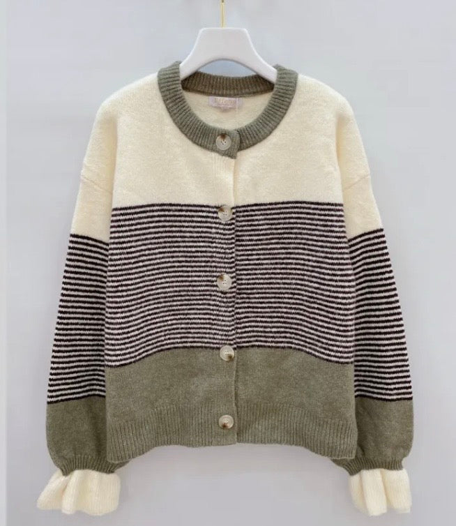 Green Cardigan