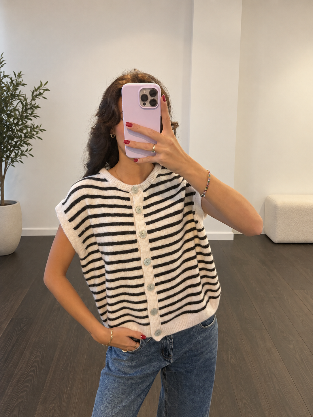 Striped Vest