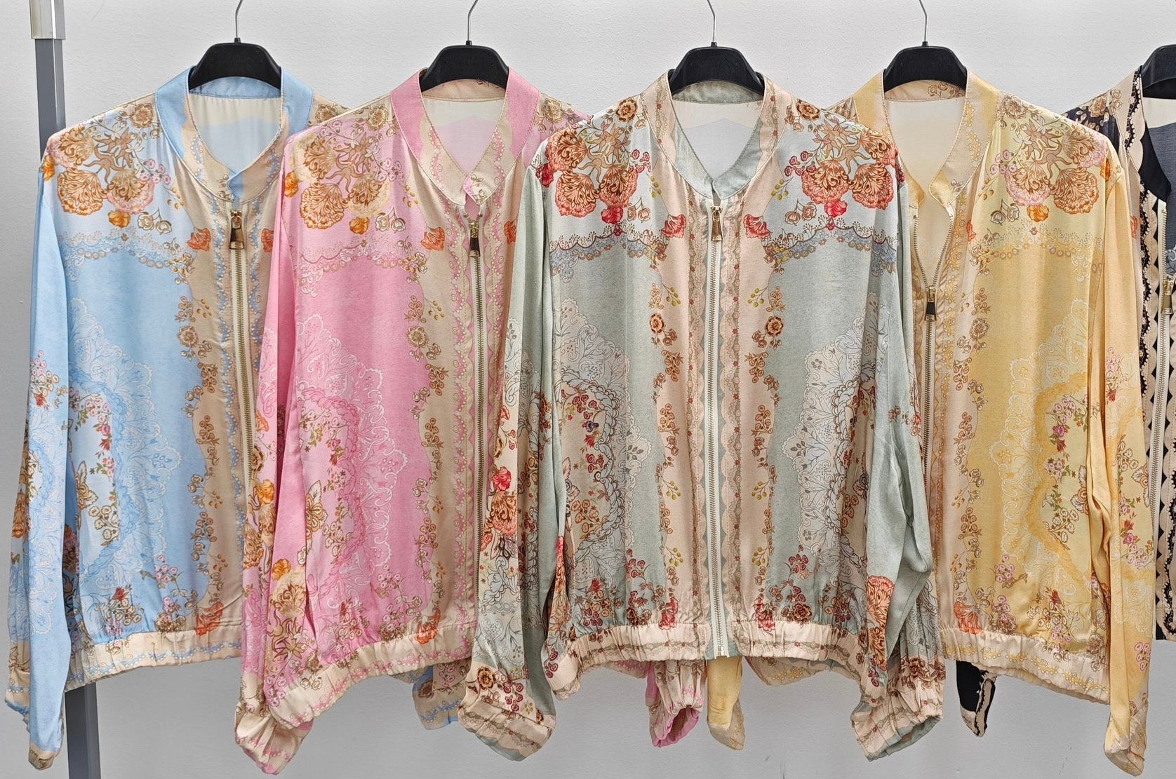Silk Printed Jacket *PRE-SALE*
