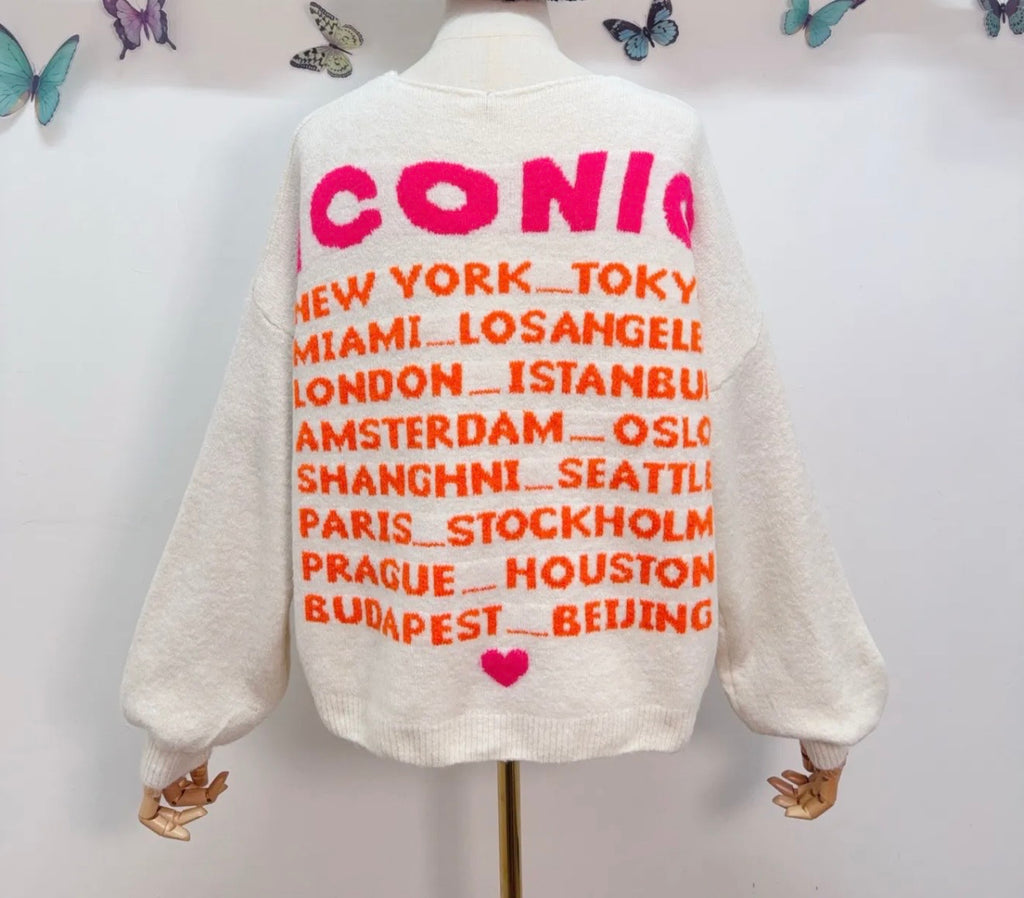 Cardigan Backprint