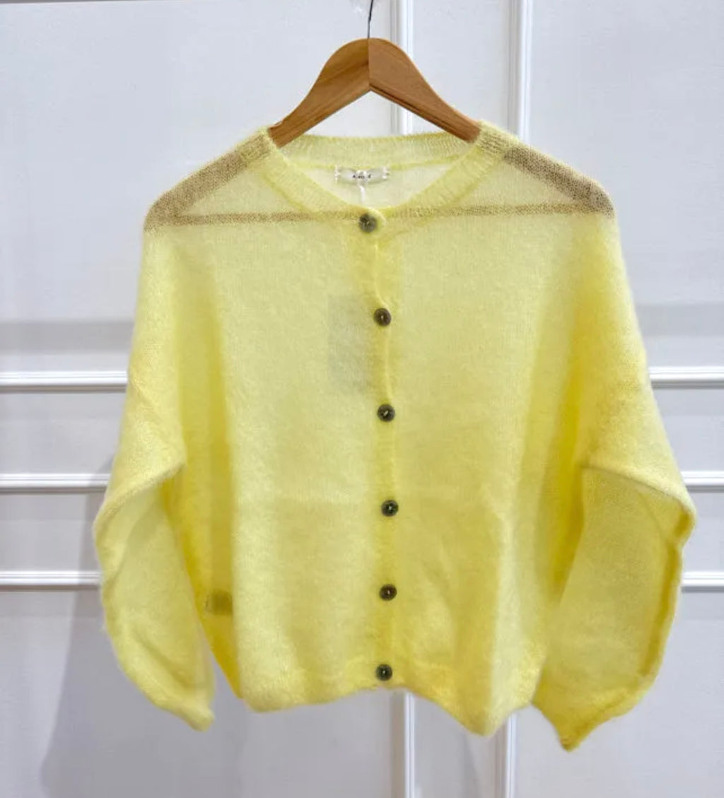 Soft Mohair Cardigan
