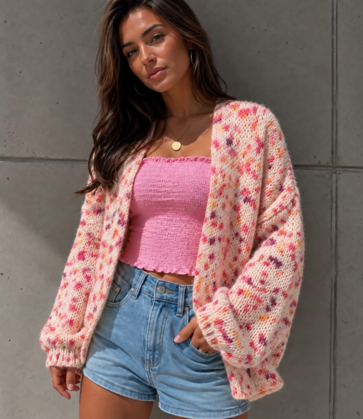 Dot Cardigan