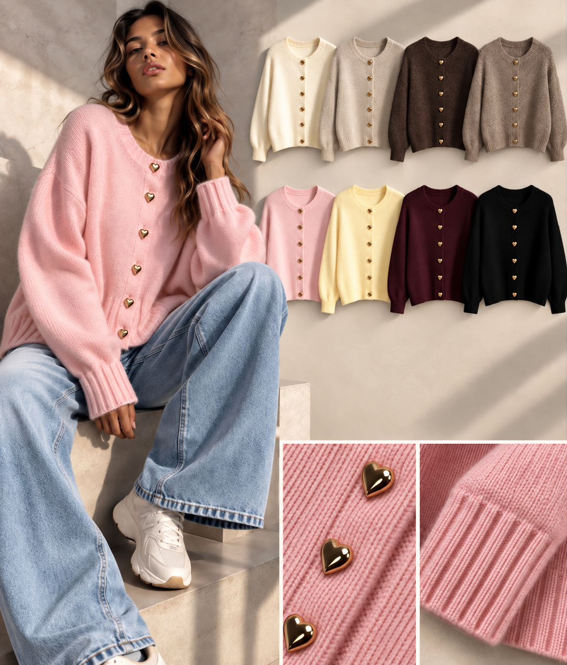 Heart Cardigan