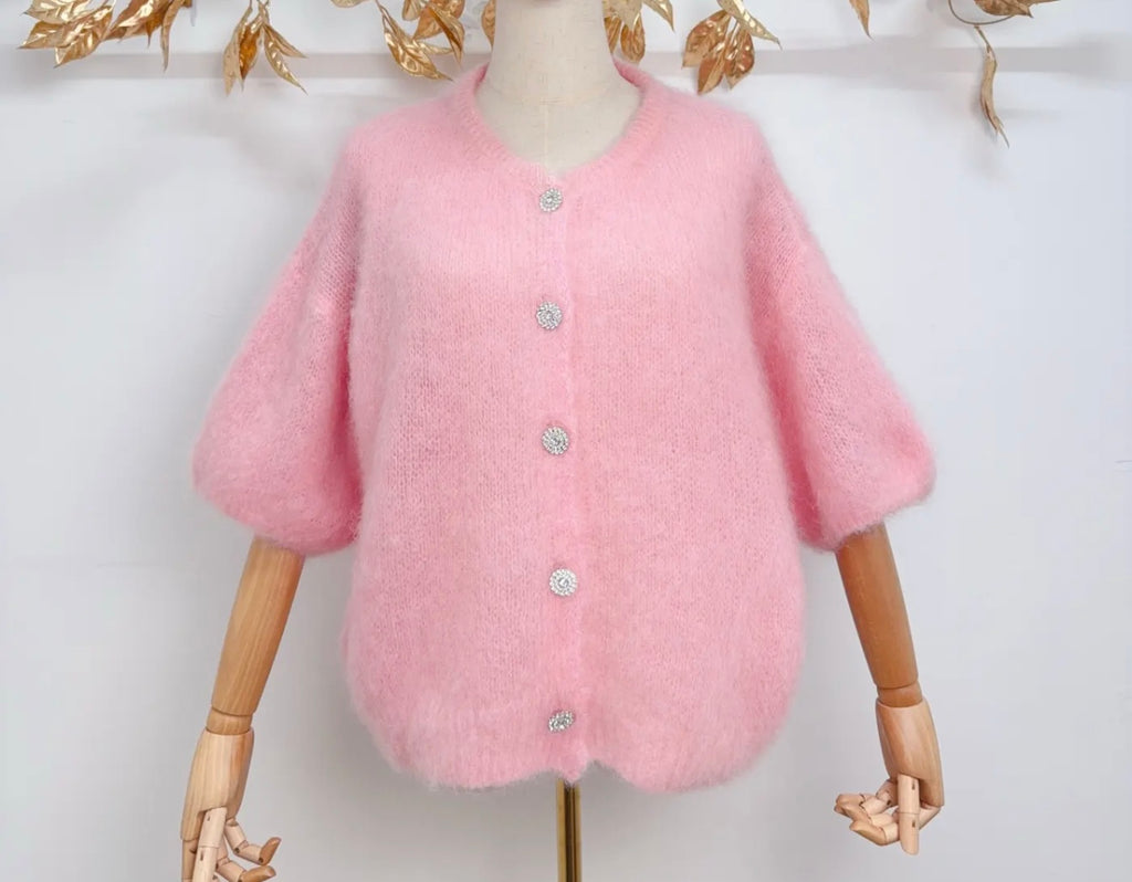 Fluffy Kid Mohair Cardigan