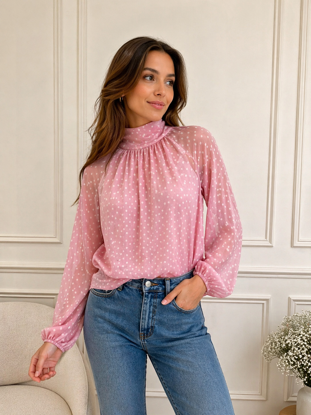 Dot Blouse