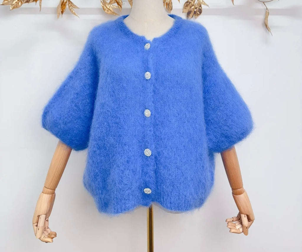 Fluffy Kid Mohair Cardigan