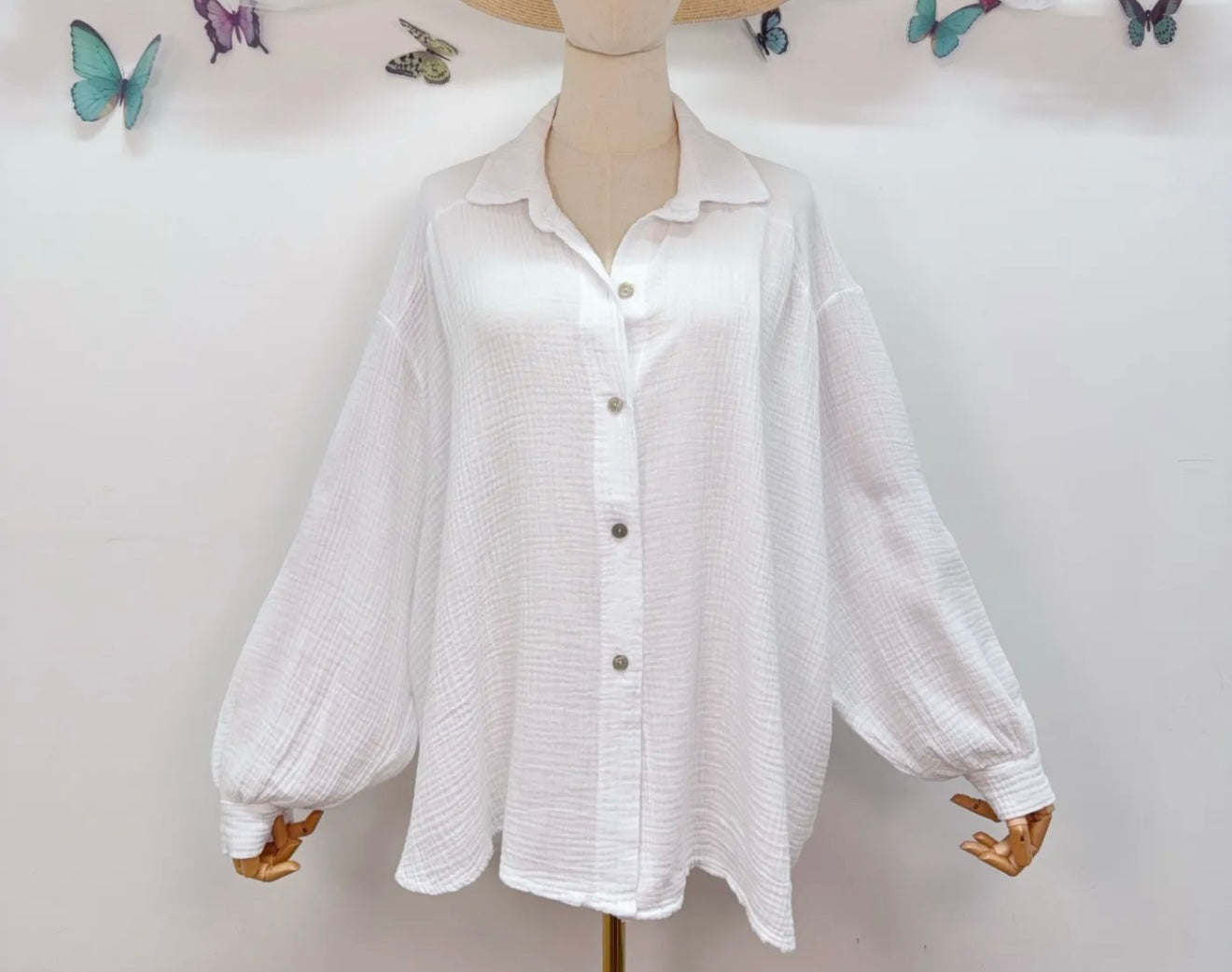 Musselin Blouse