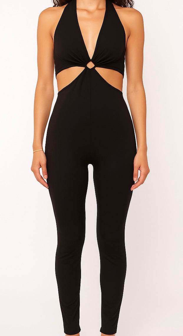 Cut-out jumpsuit