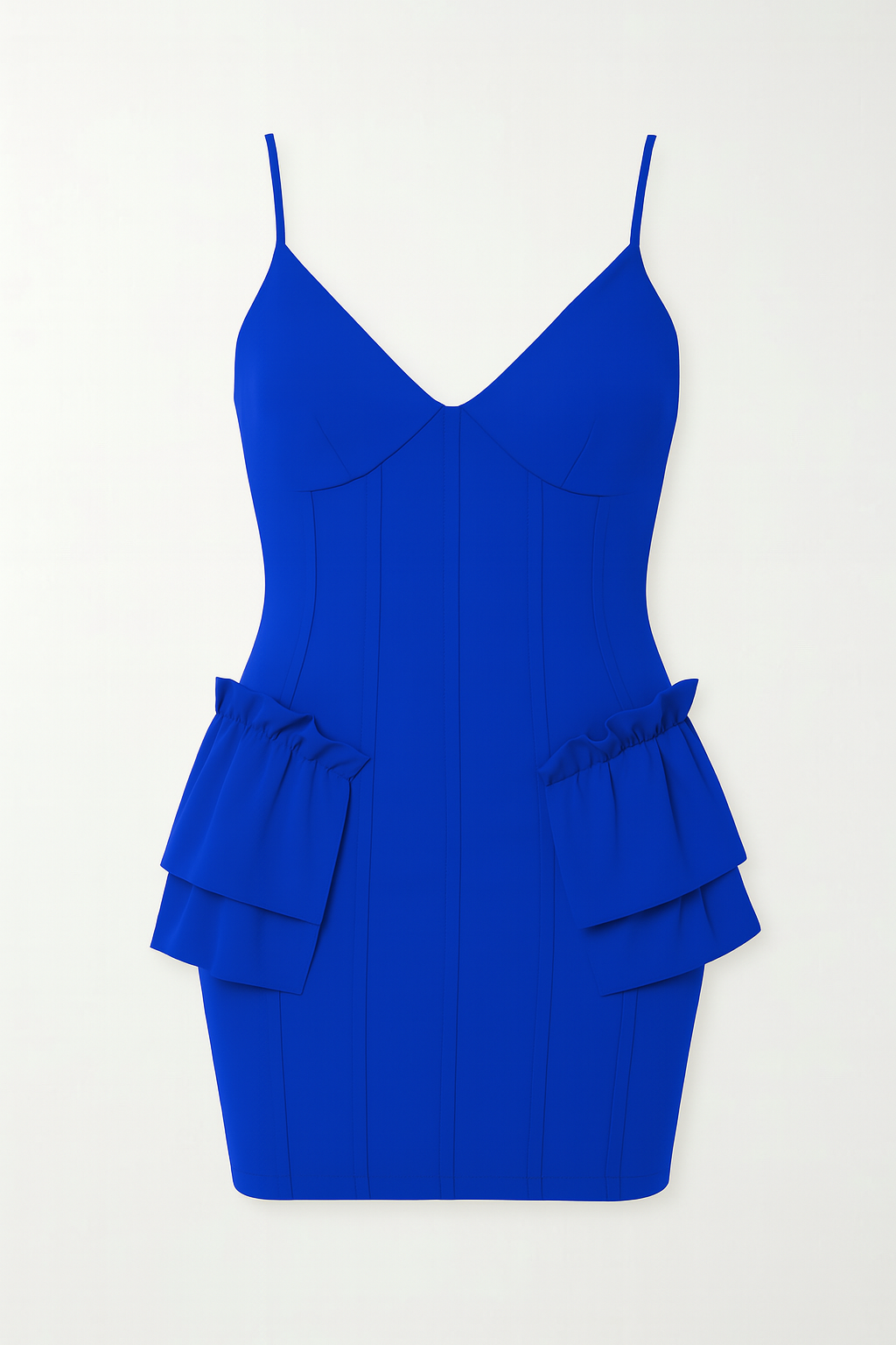 Ruffle Pocket Dress