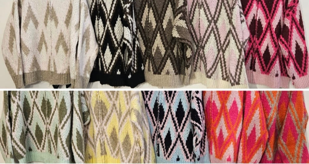 Argyle Zipper