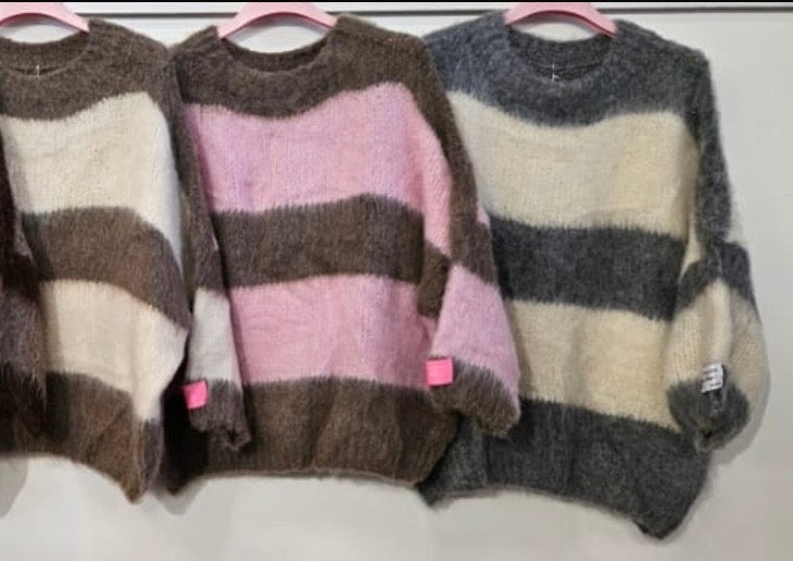 Striped knit Sweater