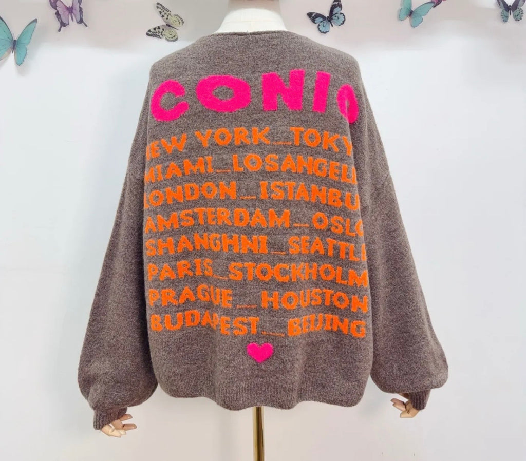 Cardigan Backprint