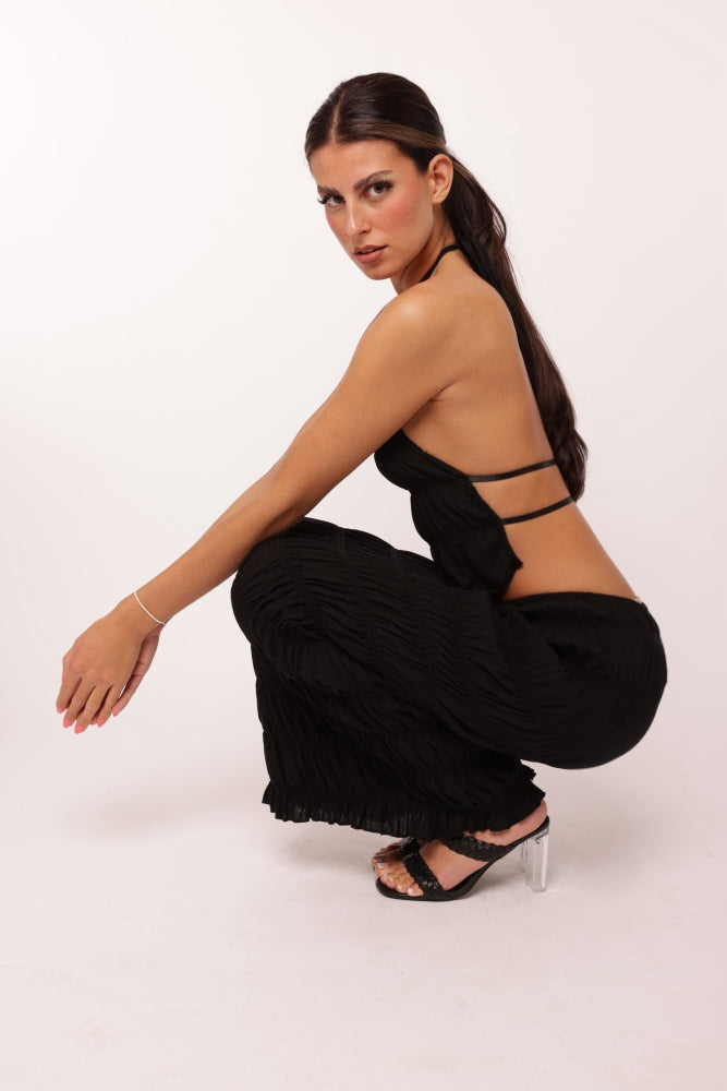 Crinkle Two-piece Set