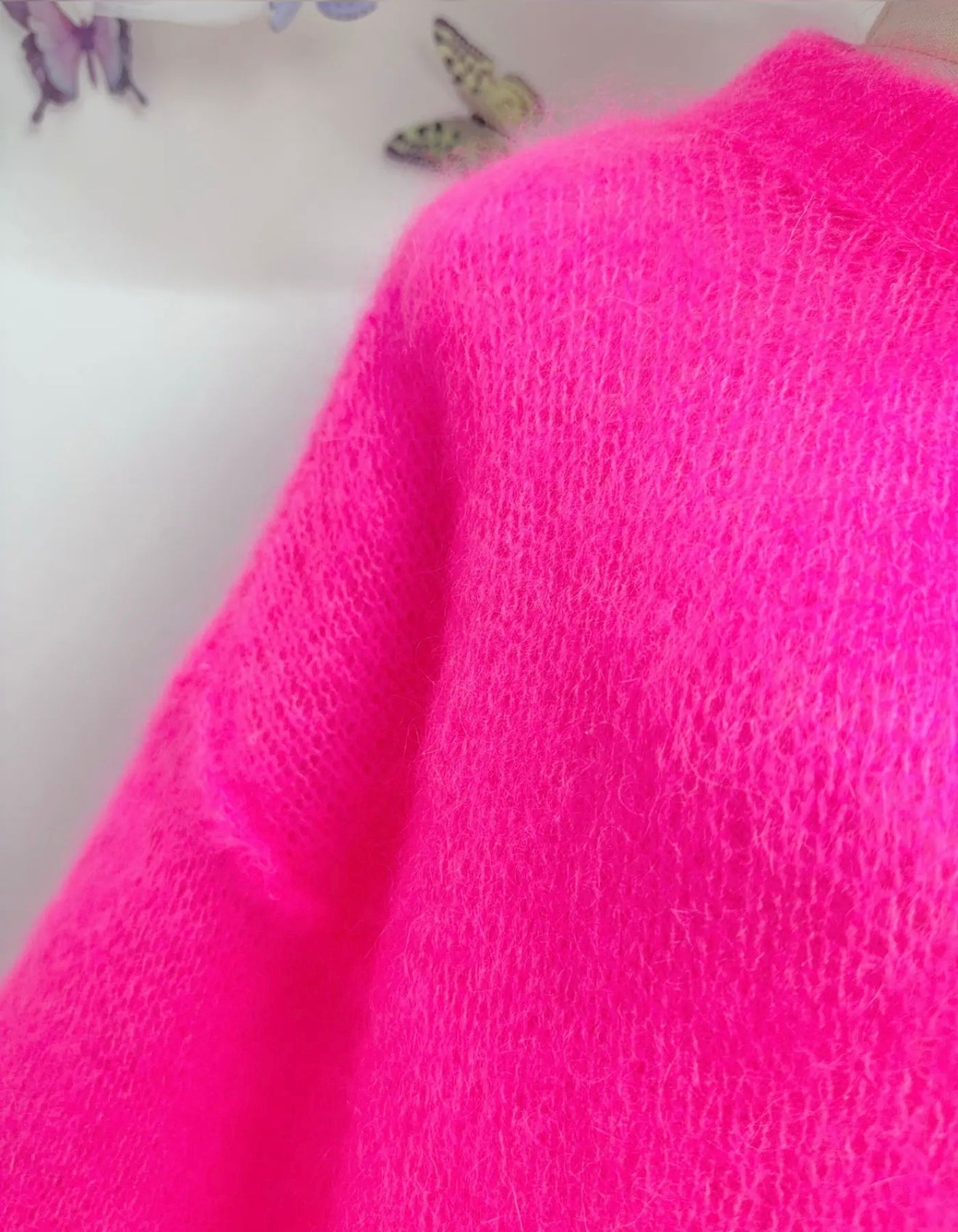kid mohair wool sweater