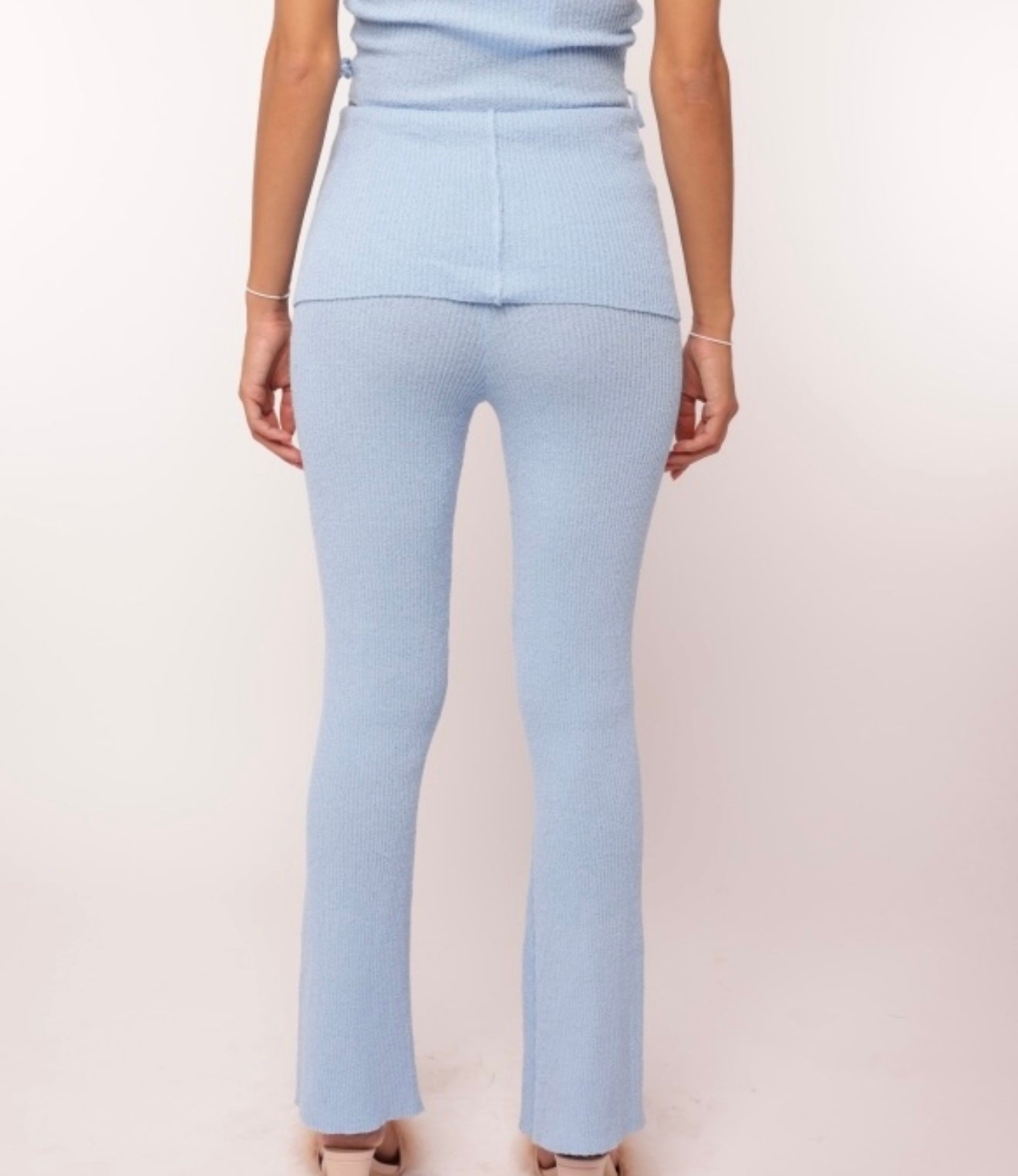 Knit Flare Pants