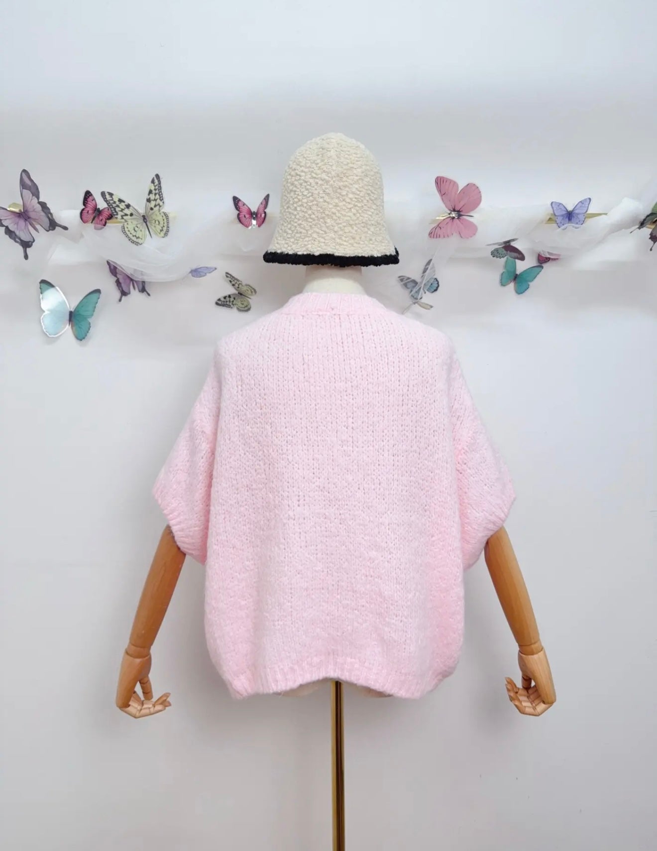 Short Sleeve Knit Sweater