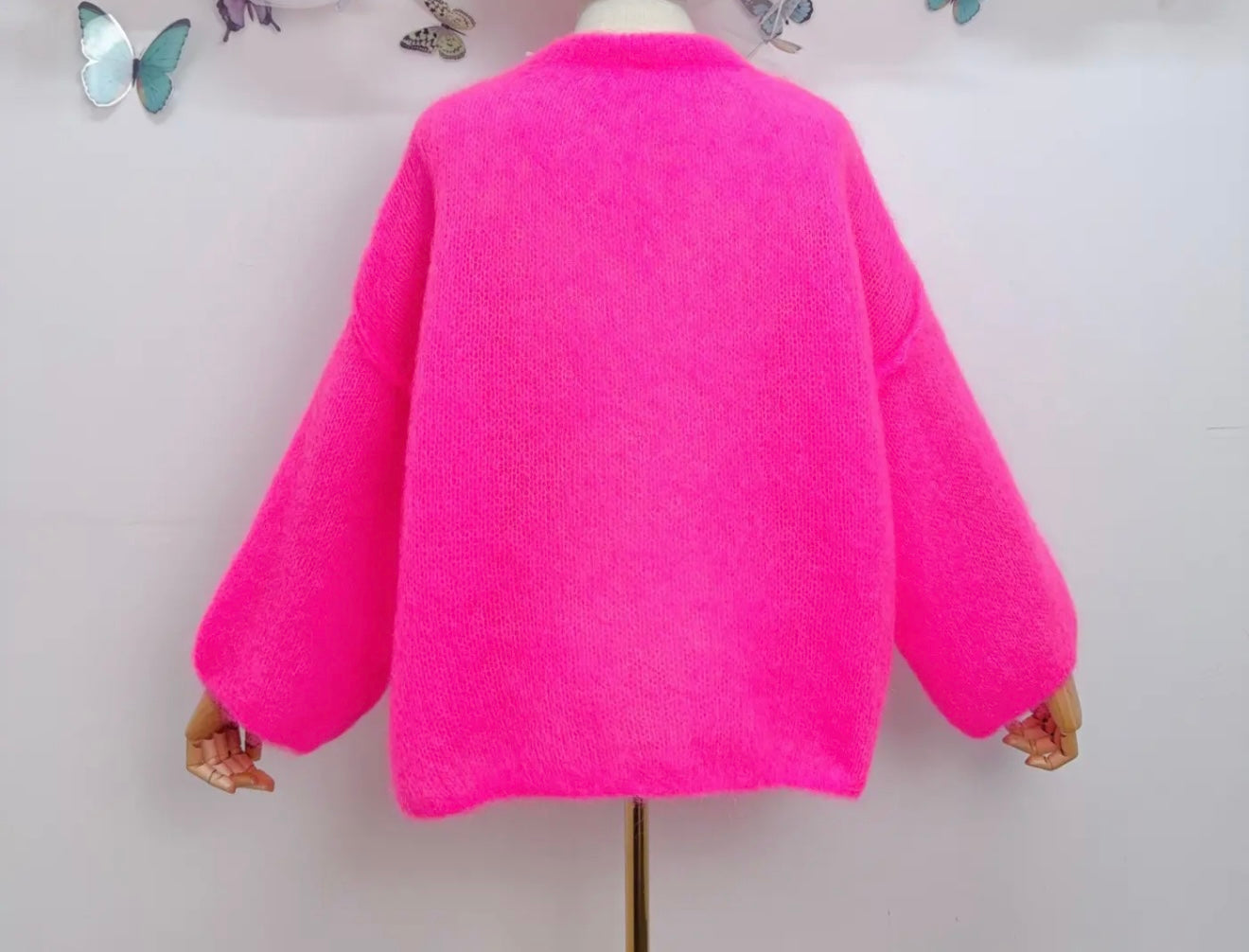 kid mohair wool sweater