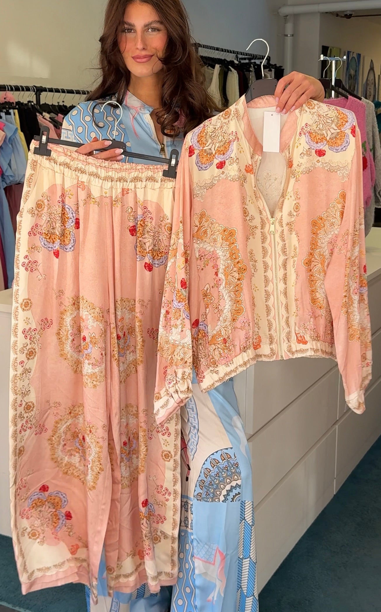Silk Printed Jacket *PRE-SALE*