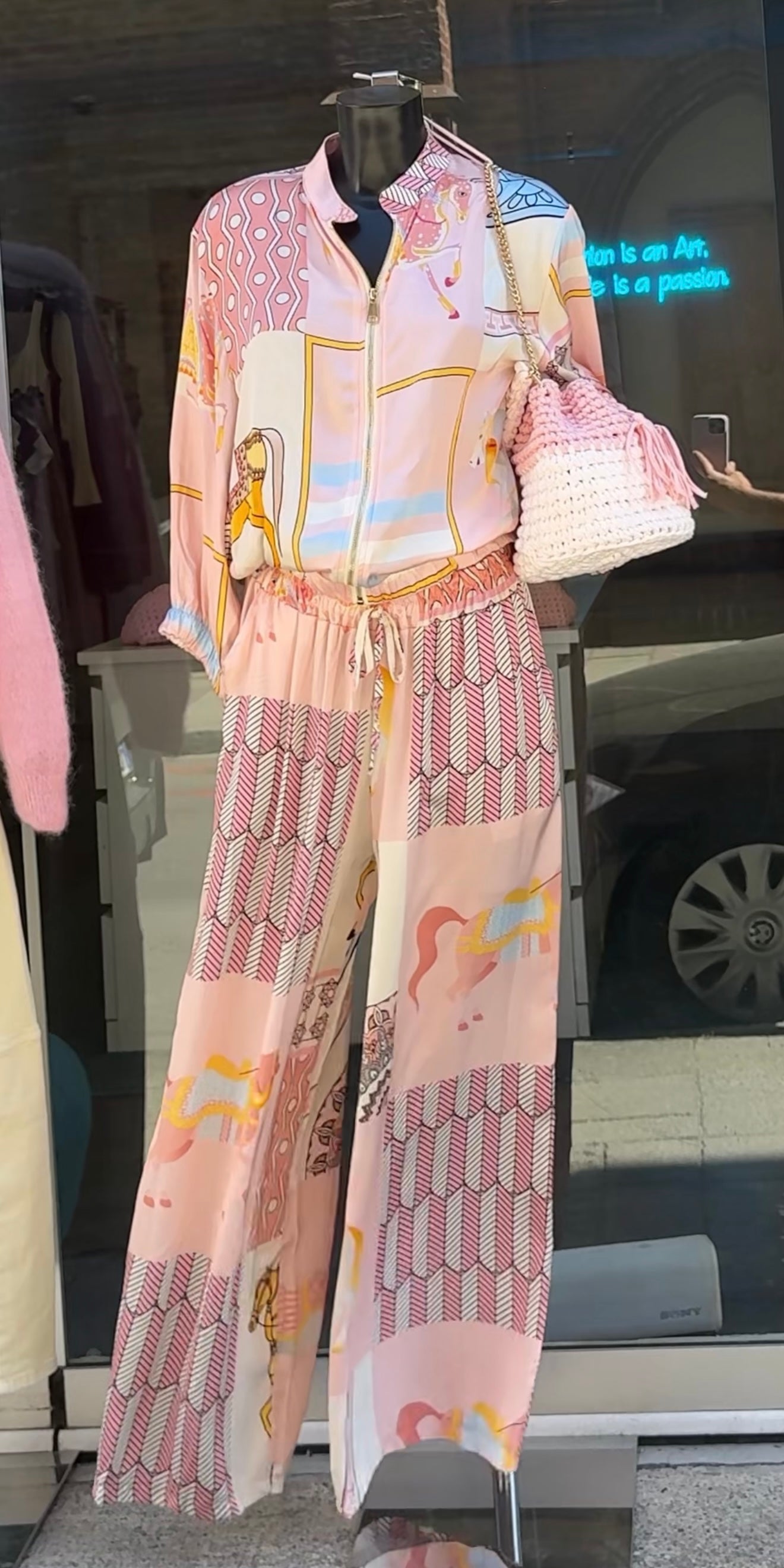 Silk Printed Jacket *PRE-SALE*