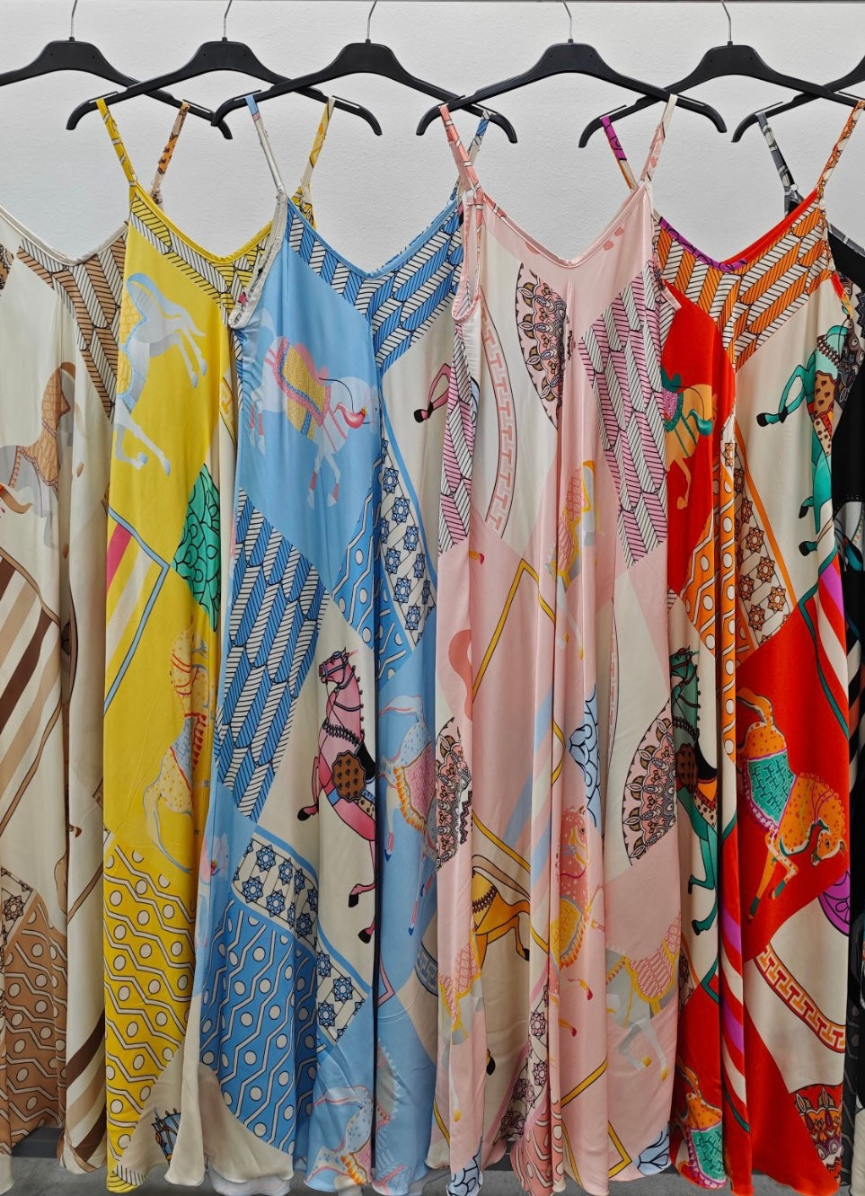 Satin Print Midi Dress *PRE-SALE*