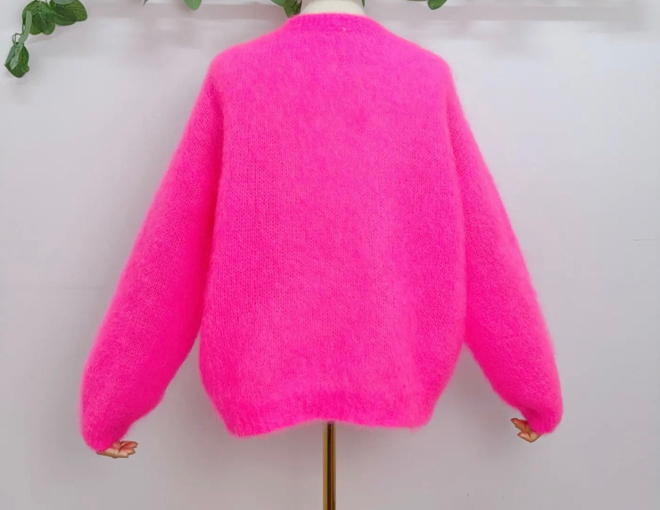 Soft Mohair Blend Cardigan