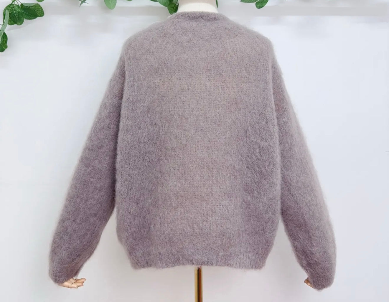 Soft Mohair Blend Cardigan