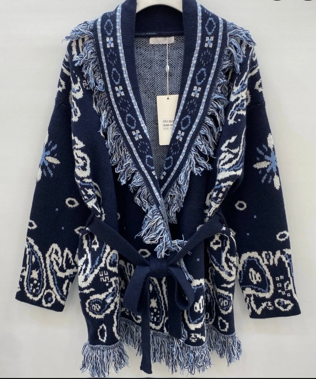 Bandana Cardigan
