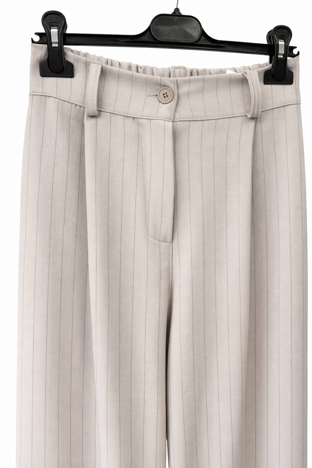 Pinstripe Tailored Trousers