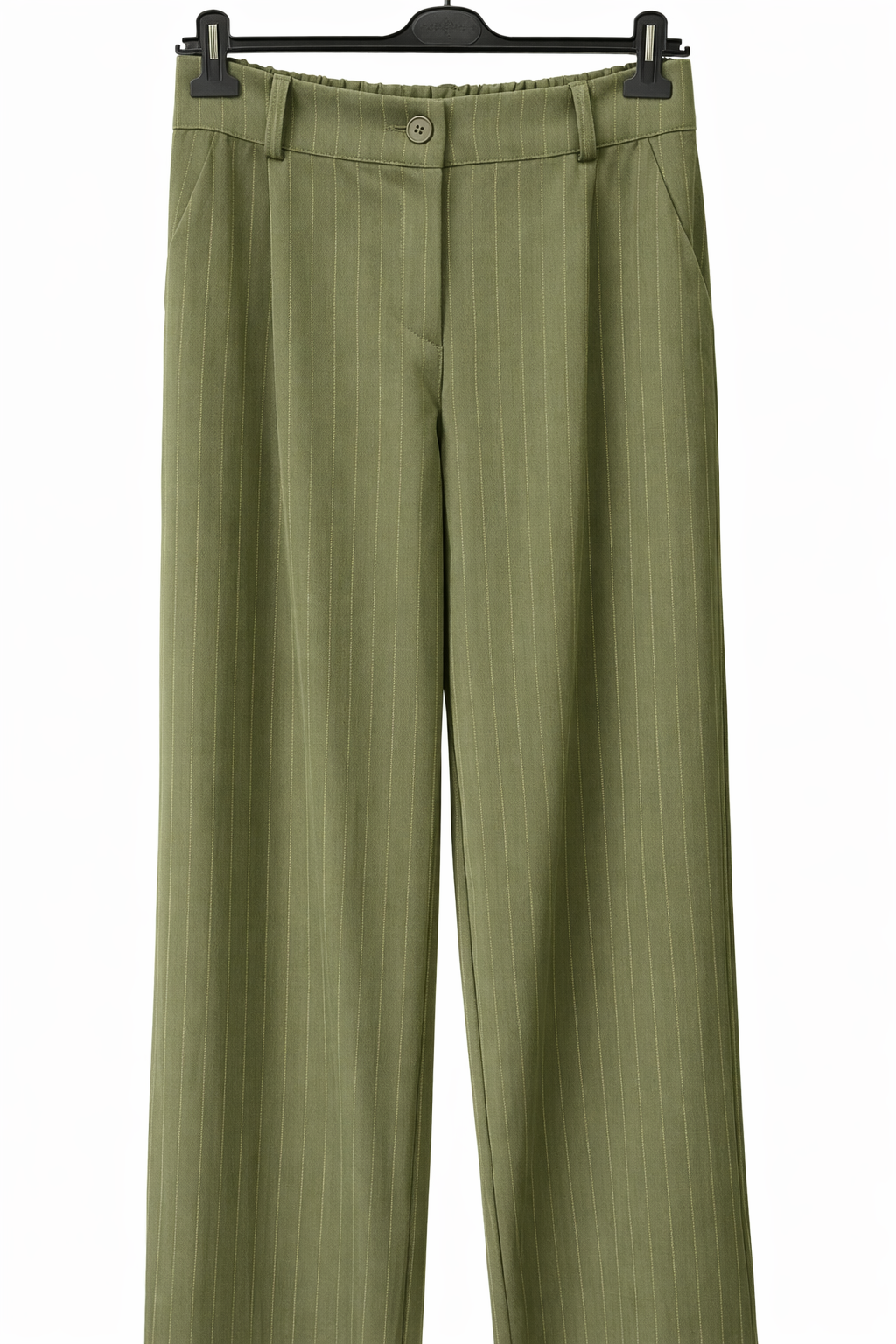 Pinstripe Tailored Trousers