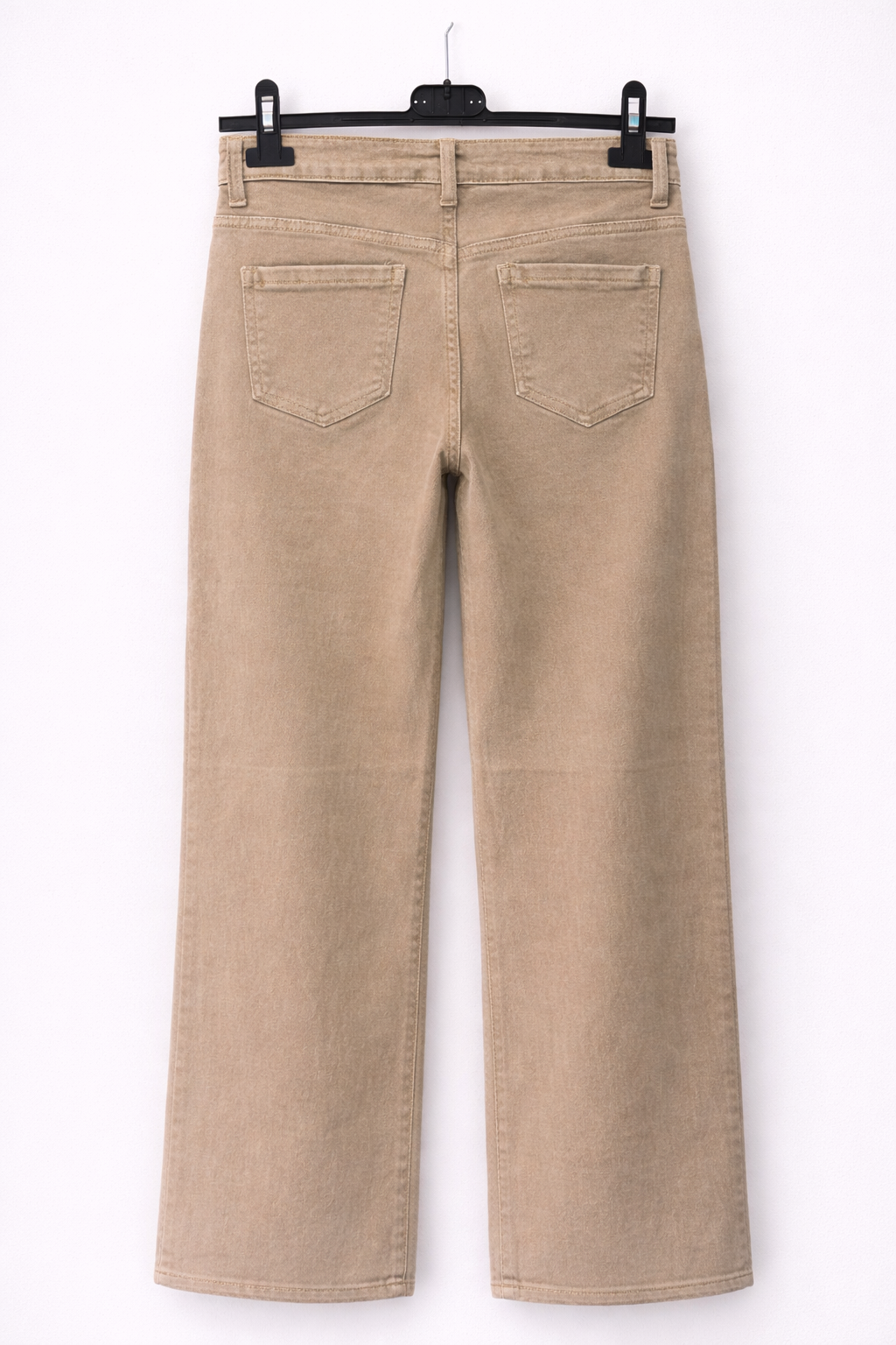 Straight leg Jeans- Beige