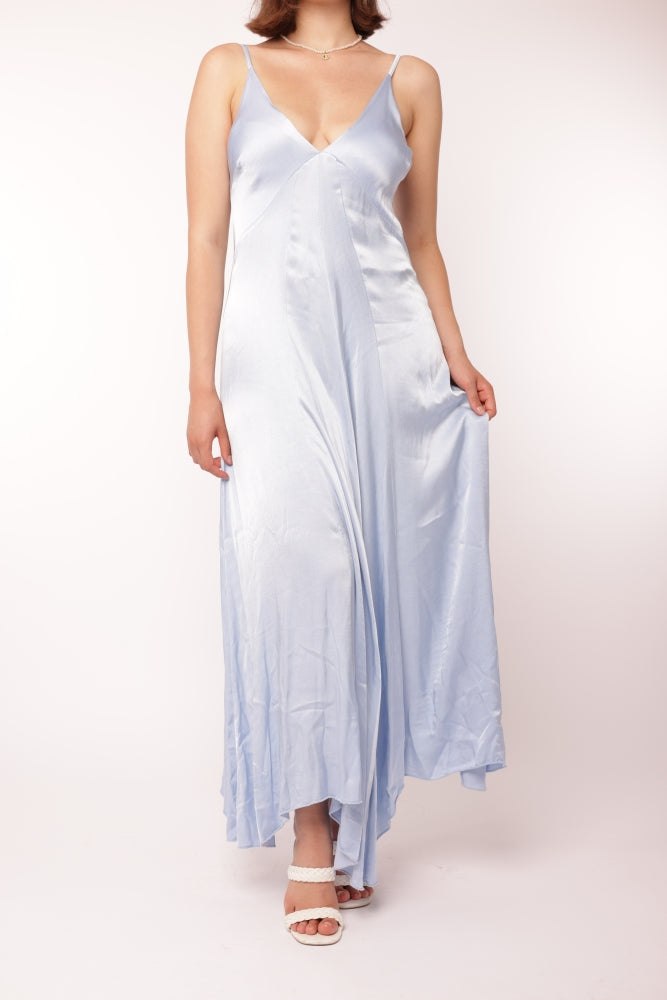 Satin Maxi Dress