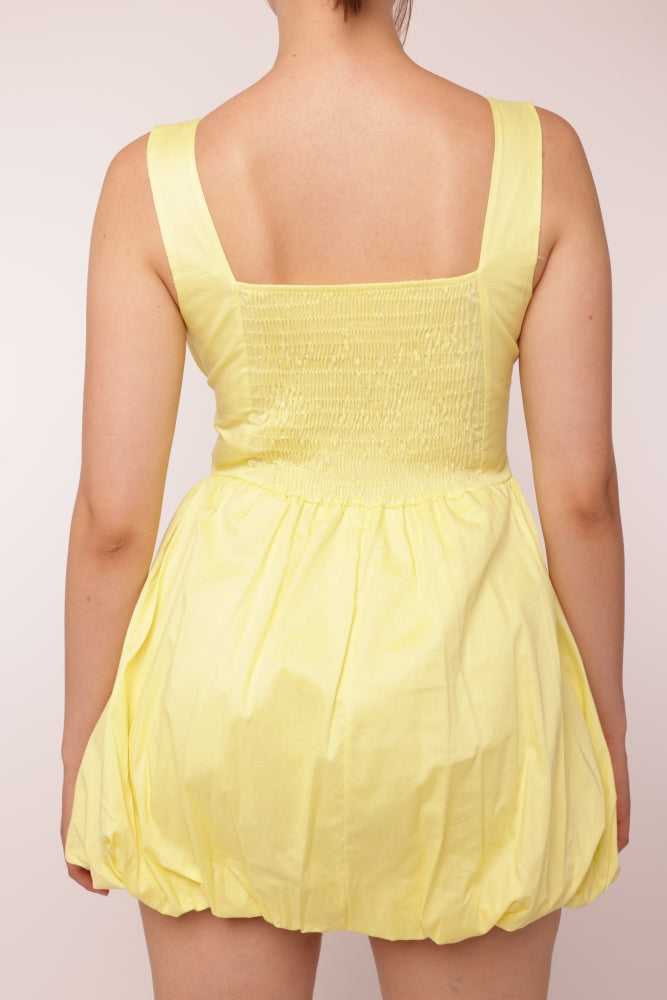 Puff Skirt Mini-dress