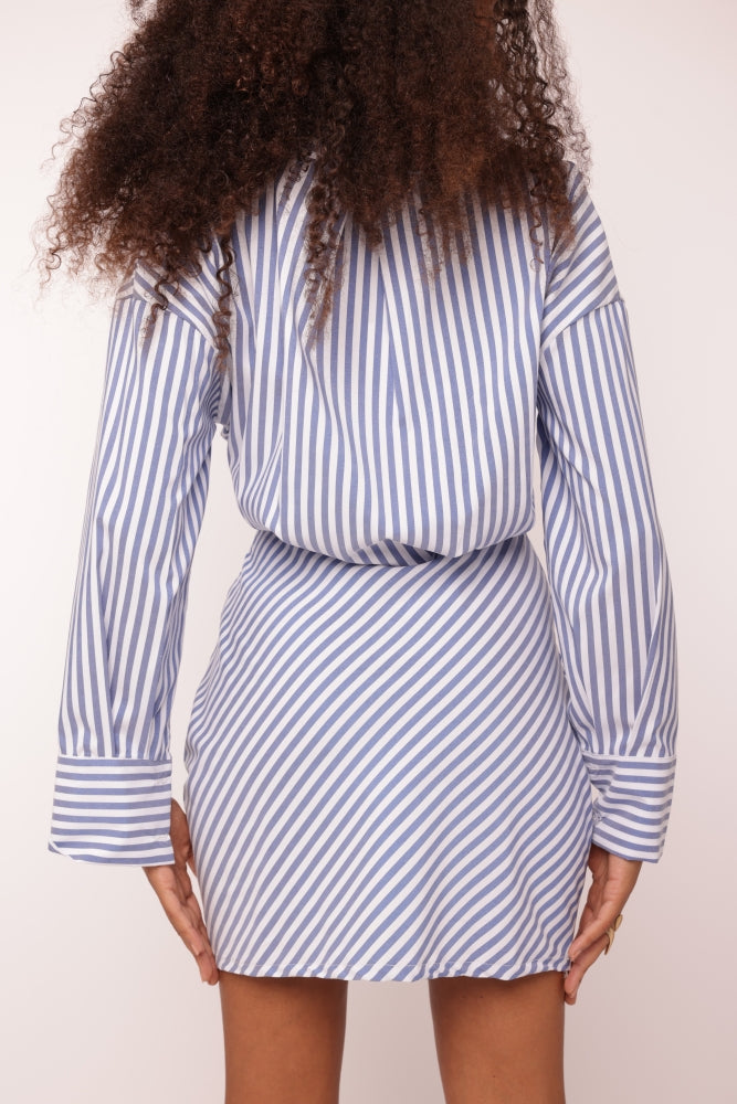 Stripe Shirt Dress