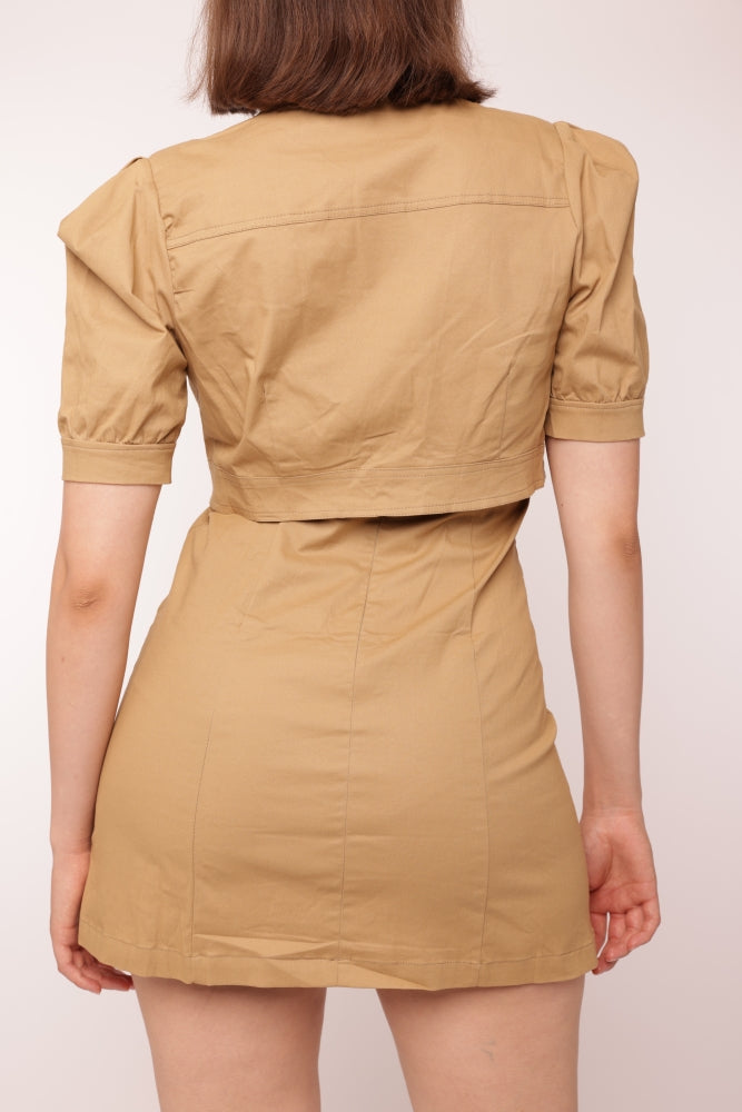 Mini Dress with Cropped Jacket