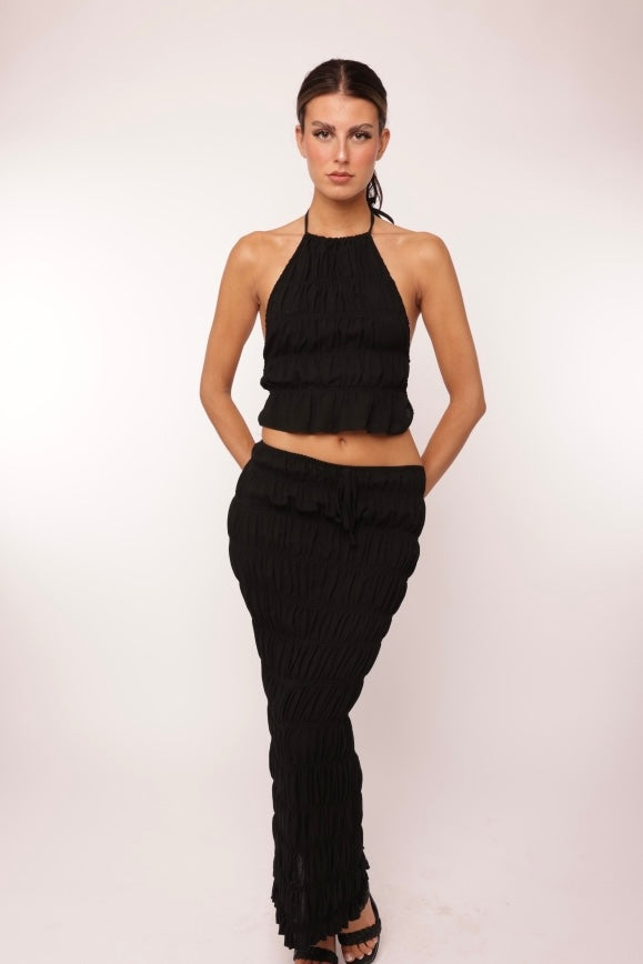 Crinkle Two-piece Set