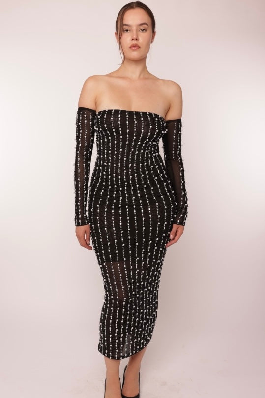 Diamond Midi Dress
