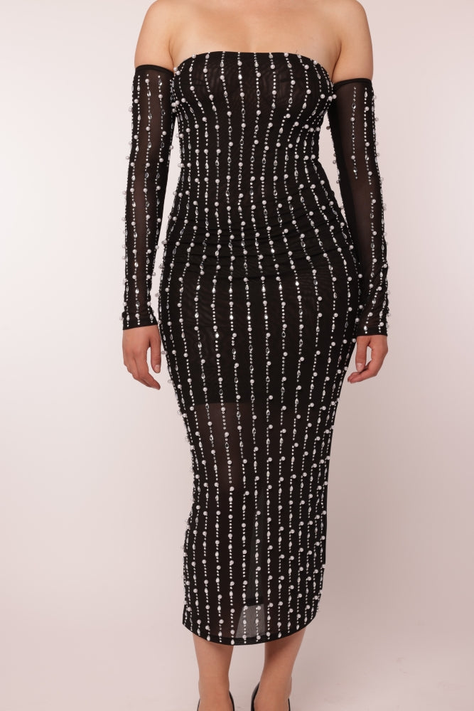 Diamond Midi Dress