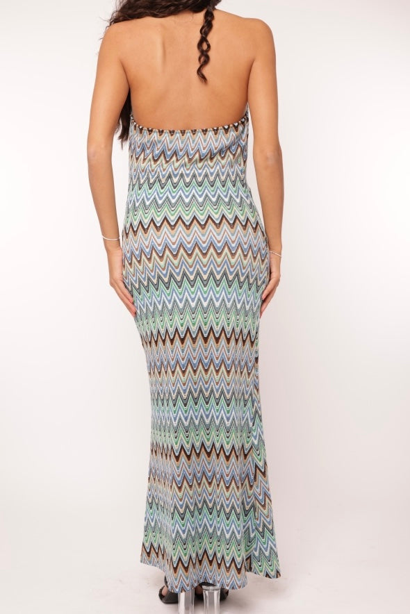 Pattern Maxi Dress