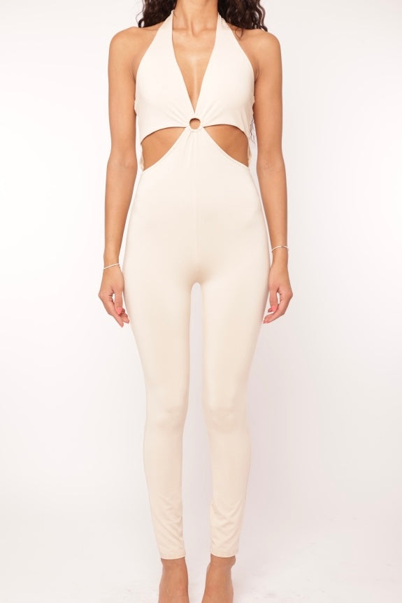 Cut-out jumpsuit