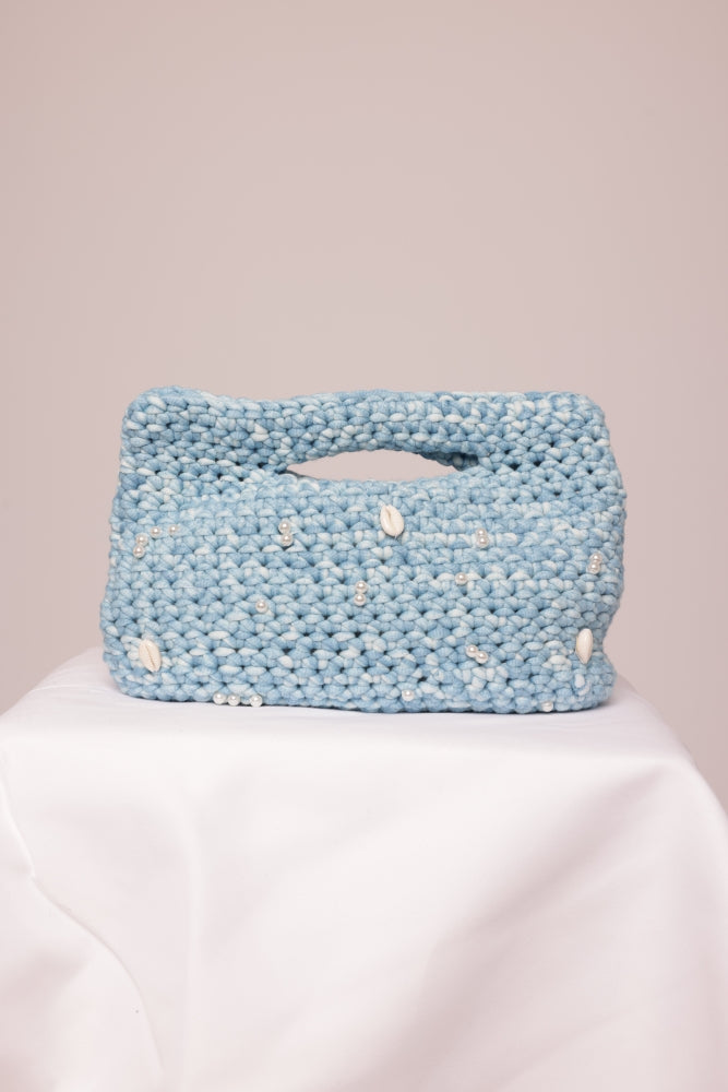 Crochet Bag Babyblue