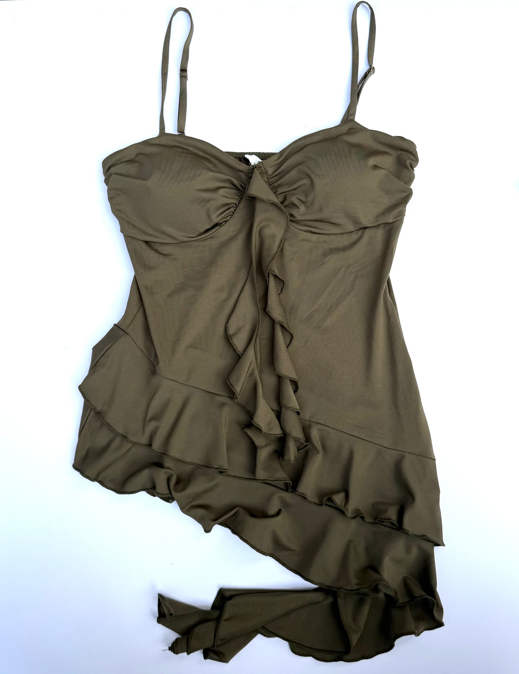 Asymmetrical Ruffle Top