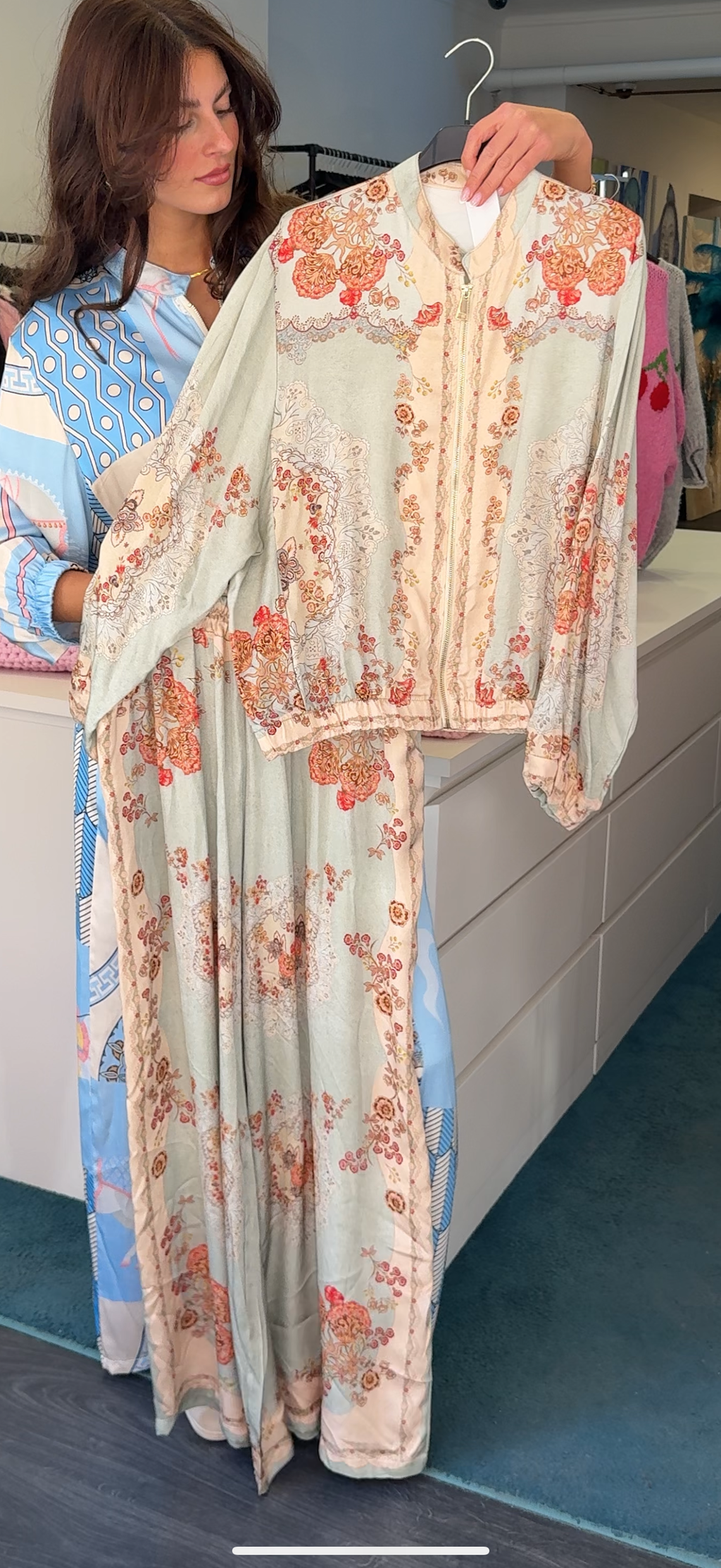 Silk Printed Pants *PRE-SALE*