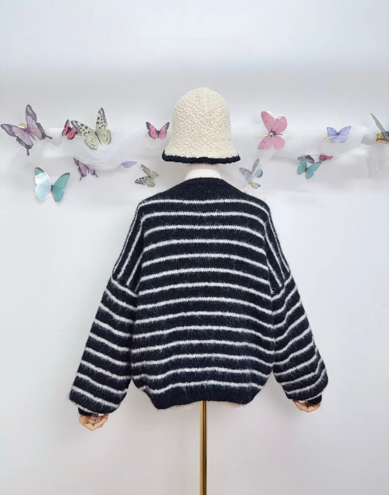 Striped Oversized Sweater